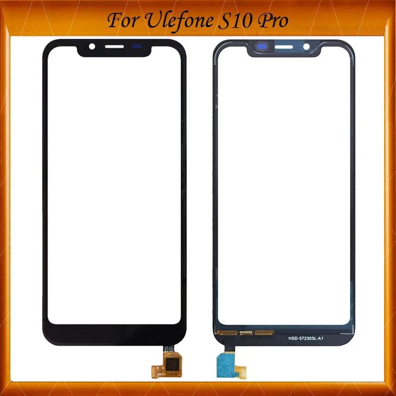 Для ulefone S10 pro сенсорный экран Объектив сенсор панель Замена аксессуары s 10 сенсорный экран