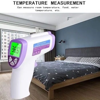 

Baby Thermometer Infrared Digital LCD Body Measurement Forehead Ear Non-Contact Adult Body Fever IR Children Termometro