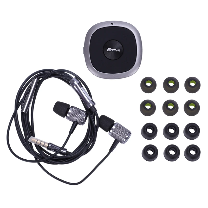 FFYY-Binai Высокое разрешение беспроводной Bluetooth CSR 5,0+ DSP HiFi Стерео шумоподавление линия управления Музыкальная гарнитура энтузиастов