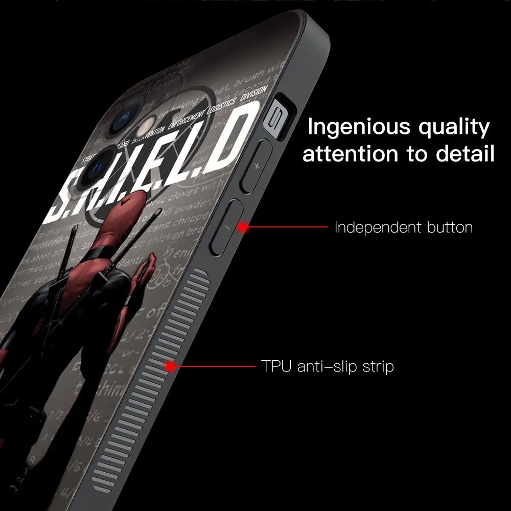Phone Case For Apple iPhone 14 13 12 11 Pro Max 13 12 Mini XS Max XR X 7 8 Plus 6 6S SE 2020 Cover Marvel Avengers Endgame