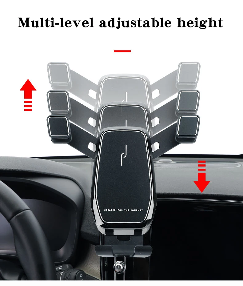 Autotelefonhalter Lüftungsschlitz Innenraum Armaturenbrett Ständer  Halterung für Volvo XC40 XC60 Xc90 S60 V60 S90 V90 2009-2022