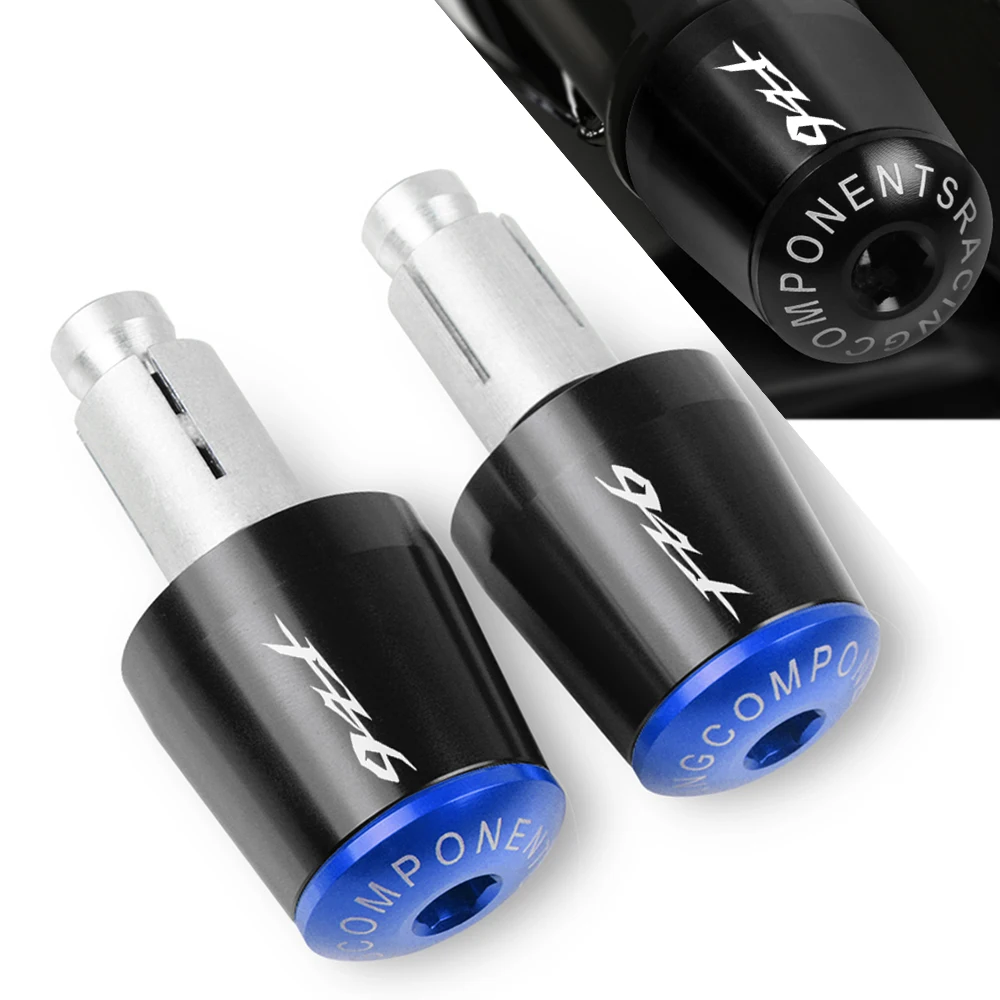 

For Yamaha FZ6 FAZER 2004-2010 2005 2006 2007 2008 2009 7/8" 22MM CNC Aluminum Motorbike BAR END CAP Handle Bar Cap End Plugs
