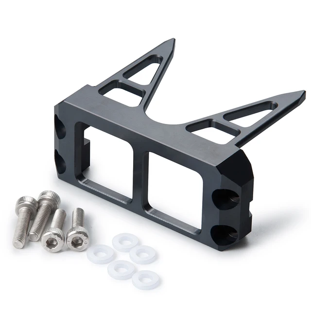YEAHRUN Metal Above Axle Servo Mount Protective Cover Seat for Axial Wraith 90048 RR10 1/10 RC Crawler Car Upgrade Parts