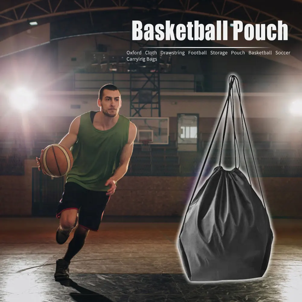 Portable Ball Bag Pouch Double Storage for Basketball Football Volleyball