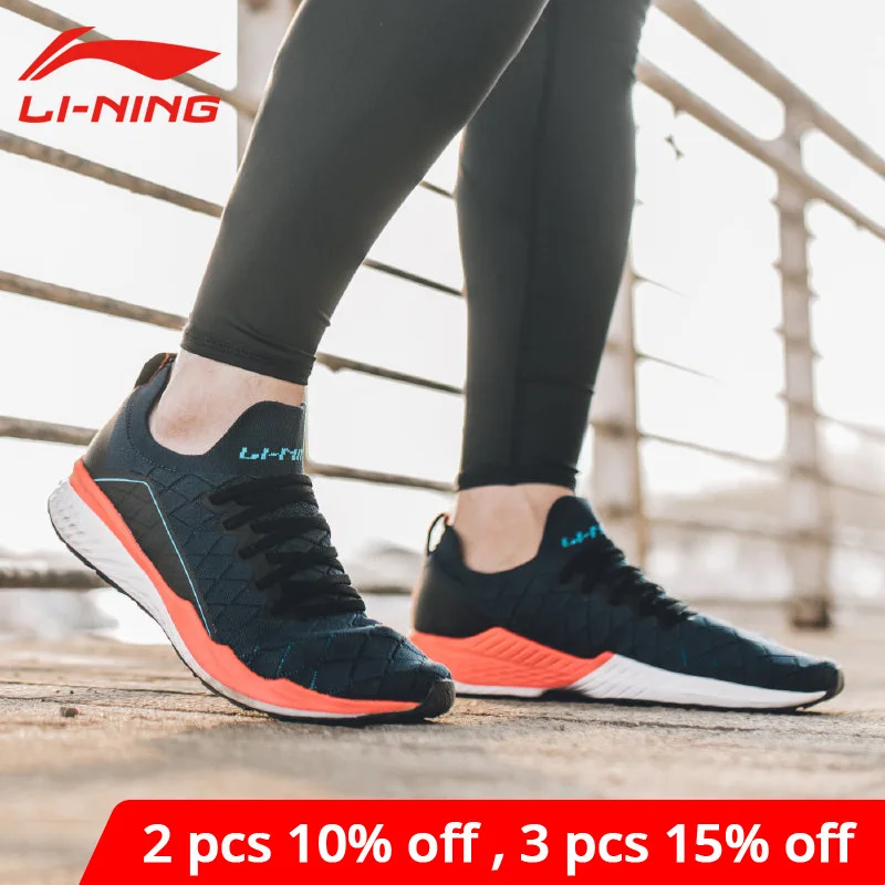  Мужские кроссовки для бега Li Ning LN CLOUD, дышащие моно кроссовки с подкладкой li ning PROBAR LOC, спортивные кроссовки ARHP055 