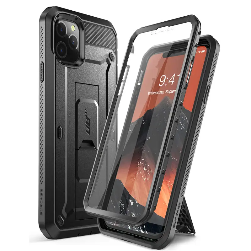 SUP чехол для iPhone 11 Pro Max чехол 6,5 дюймов UB Pro цельная прочная кобура Чехол со встроенной защитной пленкой и подставкой