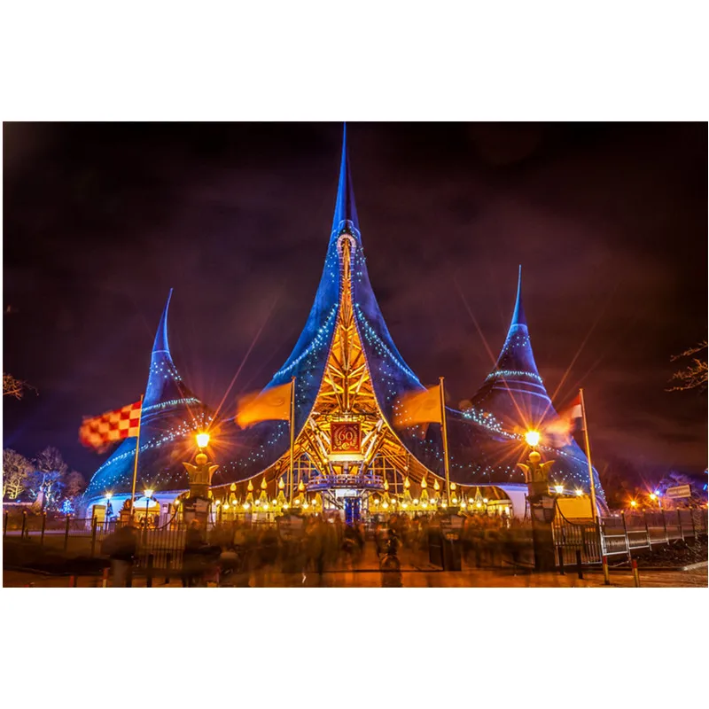 5D DIY алмазная живопись Efteling светильник показать тематический парк пейзажи