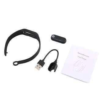 

0.42 Inch OLED Display M2 Smartband Heart Rate Monitor Time Display Sleep Monitor Health Care Smartband for IOS
