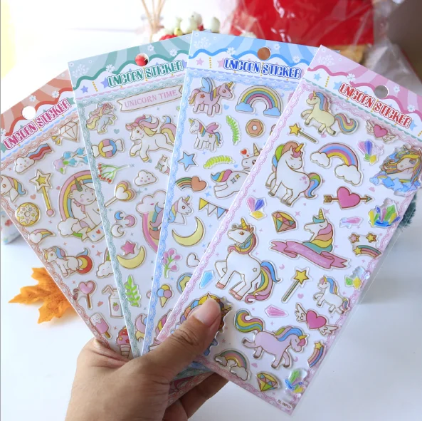 1 компл./лот Kawaii канцелярские наклейки Единорог девушка сердце декоративные мобильные наклейки Скрапбукинг DIY японские ремесленные наклейки - Цвет: SL-WP ramdom