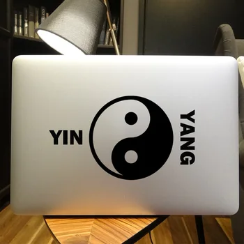 

Tai Chi Symbol Yin & Yang Laptop Sticker for Macbook Decal Pro 16 Air Retina 11 12 13 14 15 inch Mac Book Notebook Skin Sticker
