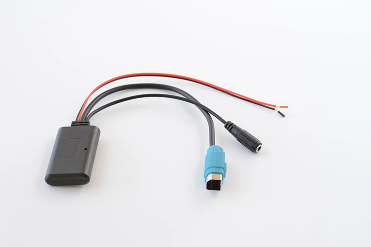 Автомобильный Bluetooth AUX адаптер, беспроводной аудио телефонный звонок, микрофон для громкой связи для Alpine KCE-237B 123E 101E 102E 105E 117J 305S CDE
