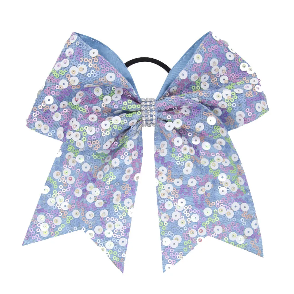 Baby girls Elastic Rubber band kids sequins bow hair rope hair band rubber band Head rope Girls Hair Accessories