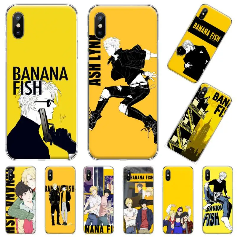 coque iphone 12 banana fish