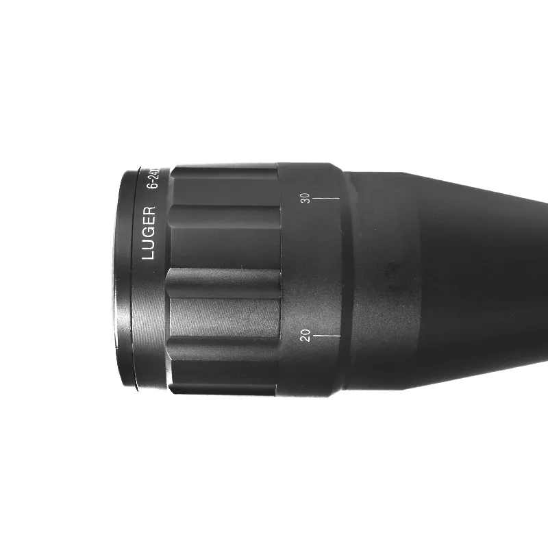 LUGER 6 24X50 оптический прицел красный и зеленый оптоволоконный для винтовки Airsoft Air Gun
