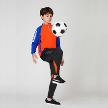 Детский футбольный костюм, набор для взрослых с длинными рукавами, футбольная тренировочная форма, Футбольная спортивная одежда, Защитные комплекты