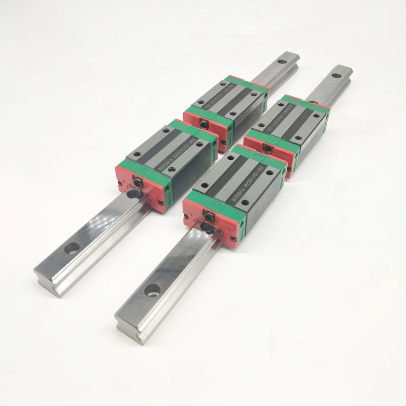 6 set 20mm HGH Linear rail profile carriages 3 kits Ball screws DOUBLE BALLNUT