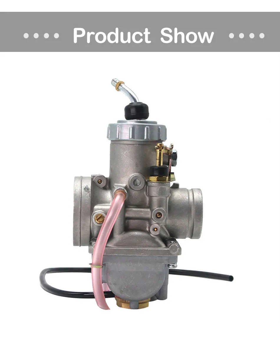 VM28 28mm Carb Motorcycle MIKUNI Carburetor Manual Damper Carb VM Series for Yamaha DT125 TZR125 Dit Bike Quad ATV 19 - Racext VM28 28mm Carb Motorcycle MIKUNI Carburetor Manual Damper Carb VM Series for Yamaha DT125 TZR125 Dit Bike Quad ATV - - Racext 18