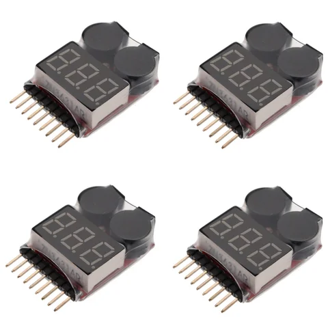 BX100 1S 8S Battery Voltage Meter Tester Lipo Battery Monitor Buzzer Alarm For RC Drone Helicopter BX100 1S 8S Battery Voltage Meter Tester Lipo Battery Monitor Buzzer Alarm For RC Drone Helicopter