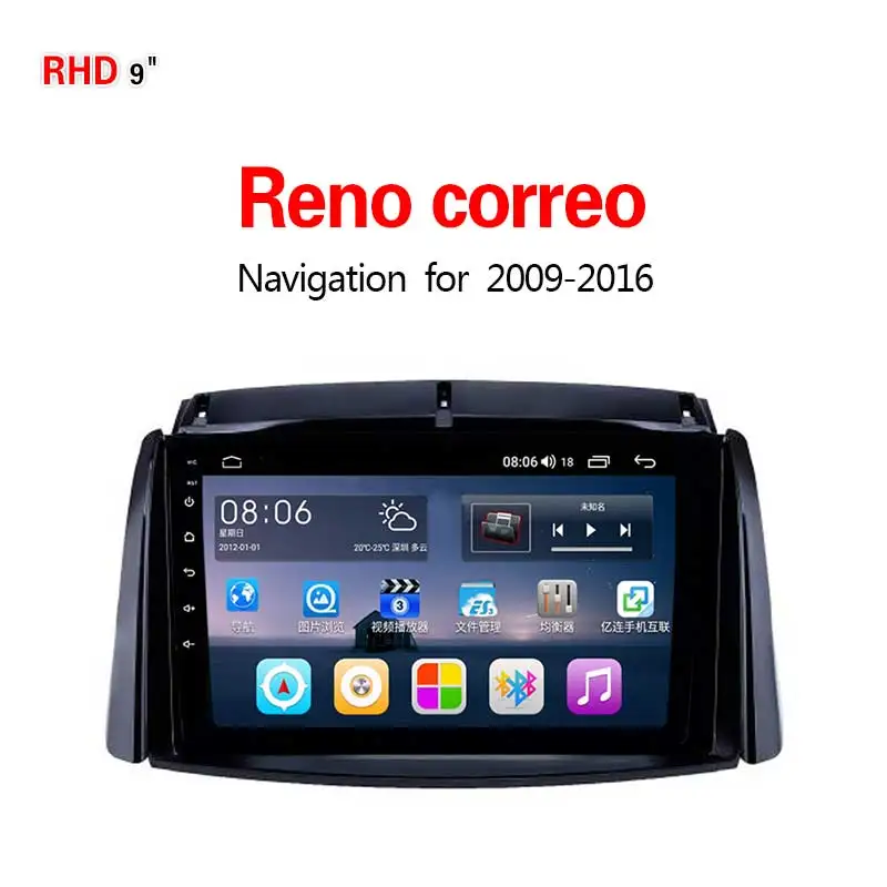 Lionet gps-навигация для автомобиля Renault coreau 2009- 9 дюймов RR1010X - Размер экрана, дюймов: 4G8core4G32G