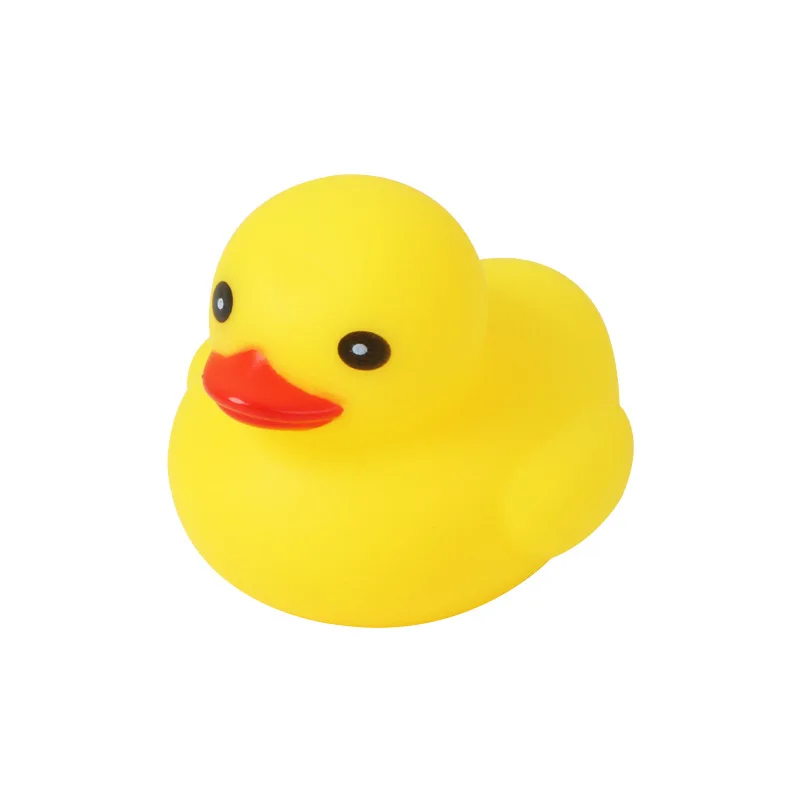 

Huilong Silicone Squeezing a Yellow duck A Baby Shower A Squeaky Puzzle A Water Toy Bath Toys Rubber Duck Toys For Children