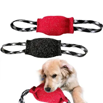 

Pet Dog Toys Interactive Puppy dog Chew Toy Linen Tug Of War Toy DurableToy For Dog Fun Outdoor Training Tool 2020 new
