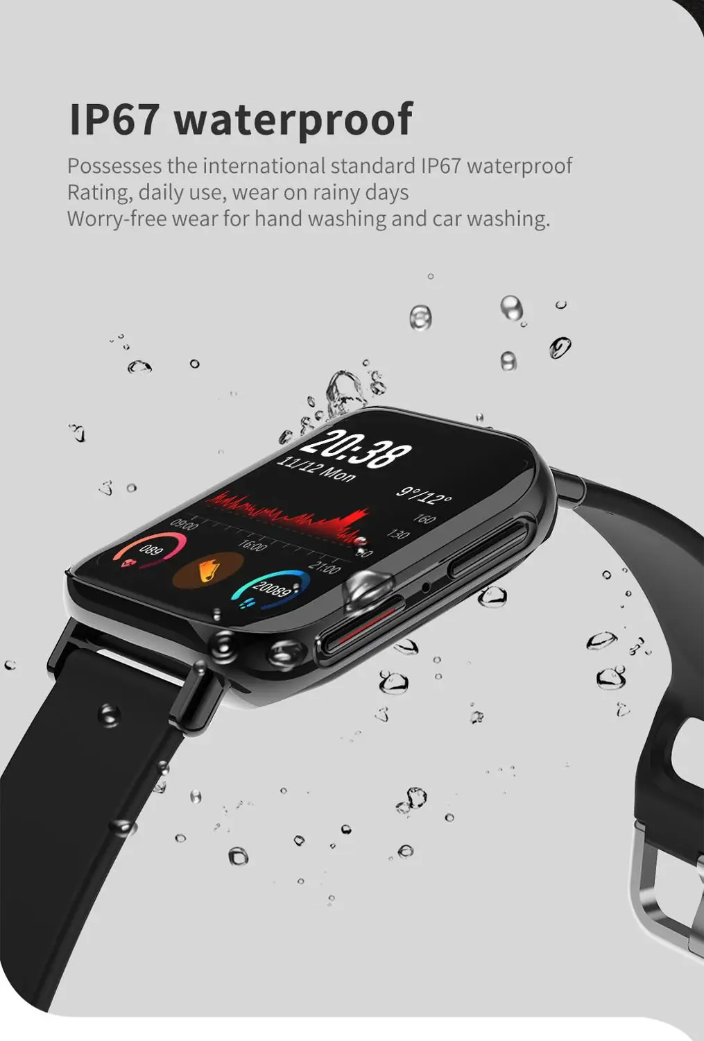 CZJW M96 smart watch man 2020 dail call bluetooth
