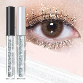 

Hot 5d Curling Mascara Sparkling Diamond Mascara Eyelash Extension Black Thick Lengthening Eye Lashes