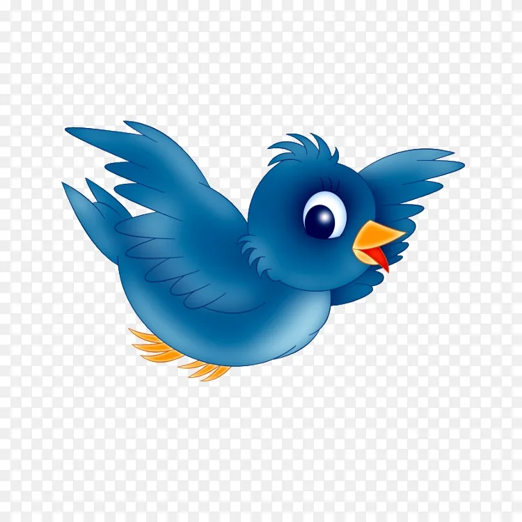 东方蓝知更鸟剪贴画 动画鸟剪贴画png图片素材免费下载 图片编号 Png素材网