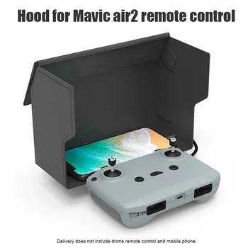 

Magic Sticker Cover PU Protector Tablet Foldable Drone Remote Control Hood Quick Release Sun Shade Accessories For Mavic Air 2