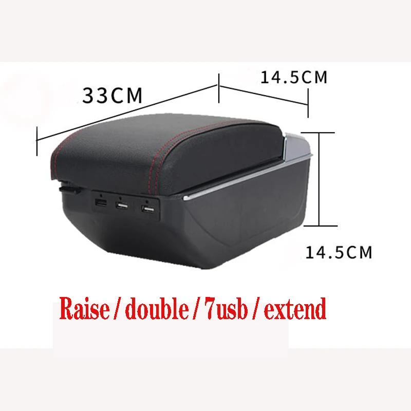 Подлокотник под руку для Отдыха вращающийся для Toyota Yaris Vitz хэтчбек 2006-2011 центральной консоли ящик для хранения 2007 2008 2009 2010