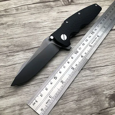 Черный BMT ZT 0392 тактический складной нож G10 ручка подшипника нож 9cr18mov лезвие выживания кемпинга охоты уличные утилиты нож - Цвет: Черный