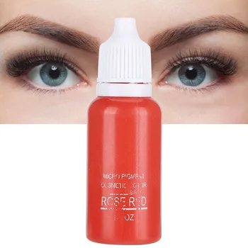 

Tattoo Accessories For Tattooing 2pcs / box 30ml Semi-permanent Rose Red Tattoo Pigment Plant Extract Makeup Tattoo Ink