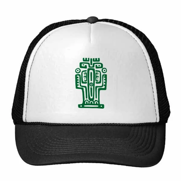 

Mexico Totems Mexican Civilization Desert Cactus Trucker Hat Baseball Cap Nylon Mesh Hat Cool Children Hat Adjustable Cap Gift