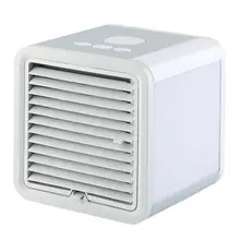 3 3 в 1 USB персональный 7 цветов светодиодный Кондиционер Портативный ЖК-охладитель воздуха USB космический кондиционер вентилятор Evapolar офис