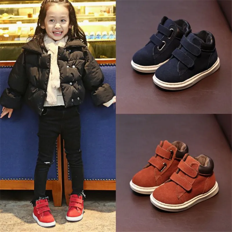 New Fashion Baby Children Warm Girls Boys Martin Boot Snow Boots Kids Baby Casual Shoes kalosze dla dzieci kids boots shoes