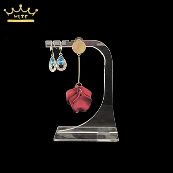 

Acrylic Detachable Earring Display Stand Hanger Bracelet Holder Jewelry Hanging Rack Bangle Display Stand Necklace Showcase