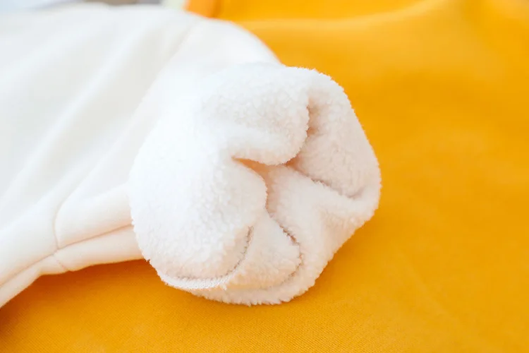 Толстые флисовые толстовки с капюшоном с рисунком медведя для маленьких девочек, толстовка+ повседневные брюки зимние комплекты одежды для мальчиков детские костюмы из 2 предметов