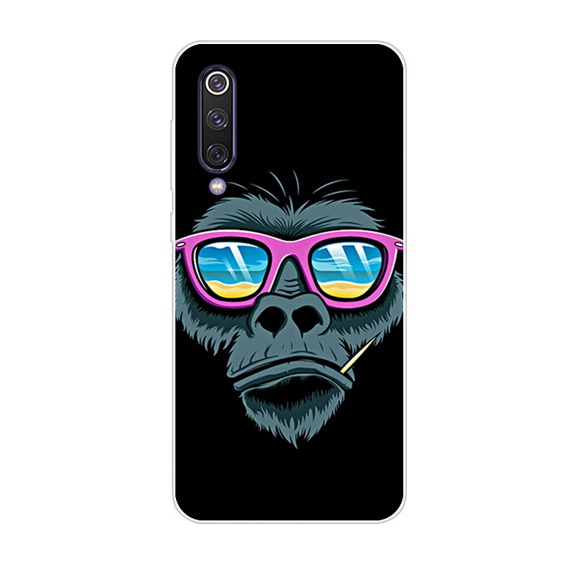 Для Xiaomi mi 9 чехол mi 9 SE чехол TPU Силиконовый мягкий прозрачный бампер чехол для Xiao mi Xio mi 9 SE 9SE CC9 cc9e мультяшный чехол для телефона