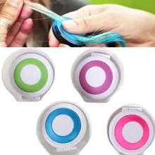 Спрей Окрашенные Волосы Мел Цвет порошок торт Временная Краска для волос 4 цвета краска для волос окрашивание мелки Мягкая пастель Салон