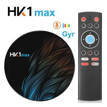 

Android 9.0 TV BOX HK1 MAX 4GB RAM 128GB 64GB 32G ROM Smart media Player RK3318 4K H.265 Netflix Set Top Box 2G16G TV BOX