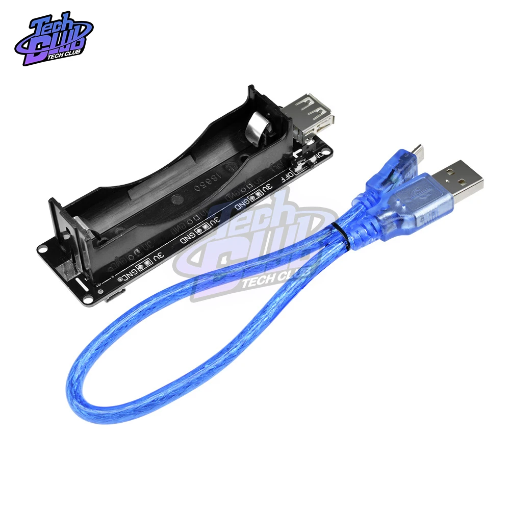 ESP32S For Wemos For Raspberry Pi 18650 Lithium Battery Charge Shield Board V3 Micro USB Port Type-A USB 0.5A For Arduino