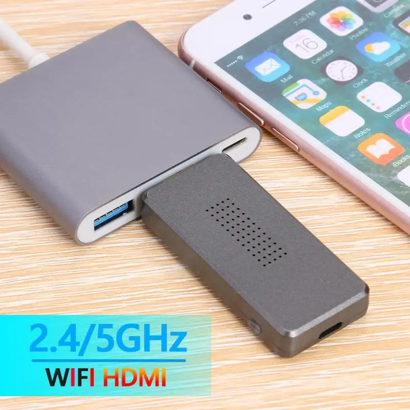 Tv Stick 2,4G/5G видео Wifi Высококачественный портативный легкий простой дисплей ключ HDMI Miracast для IOS Android tv
