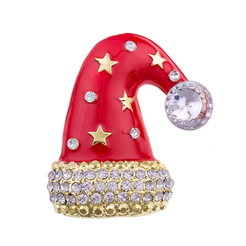 Creative Christmas Suit Pins High Quality Gifts Vintage Style Alloy Corsage Christmas Unisex DIY Clothing Decorations Supplies