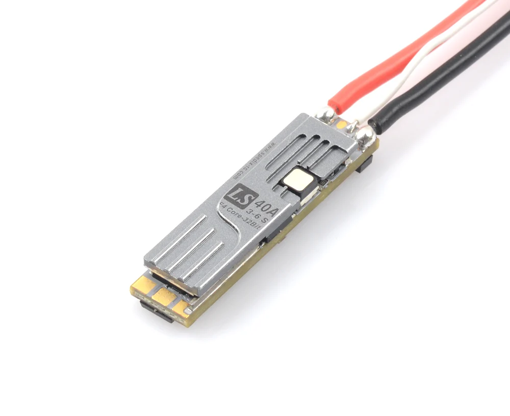 SPEDIX LS40 Slim 40A 3-6S blheli _ 32 M4-32bit F4 Core Brushless ESC с RGB светодиодный радиоуправляемого дрона