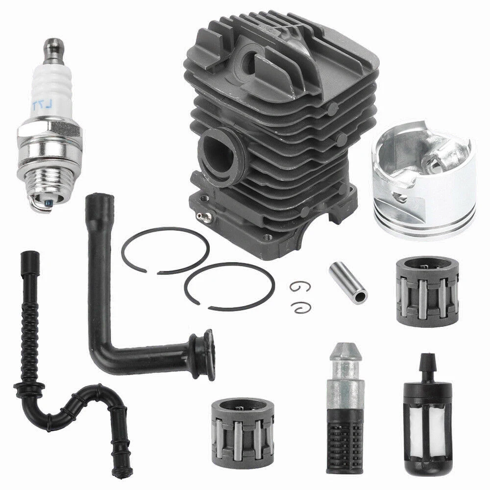 Chainsaw Cylinder Piston Rebuild Kit Assembly 49mm For Stihl 029 MS290 039 MS390 original device motor engine parts tool