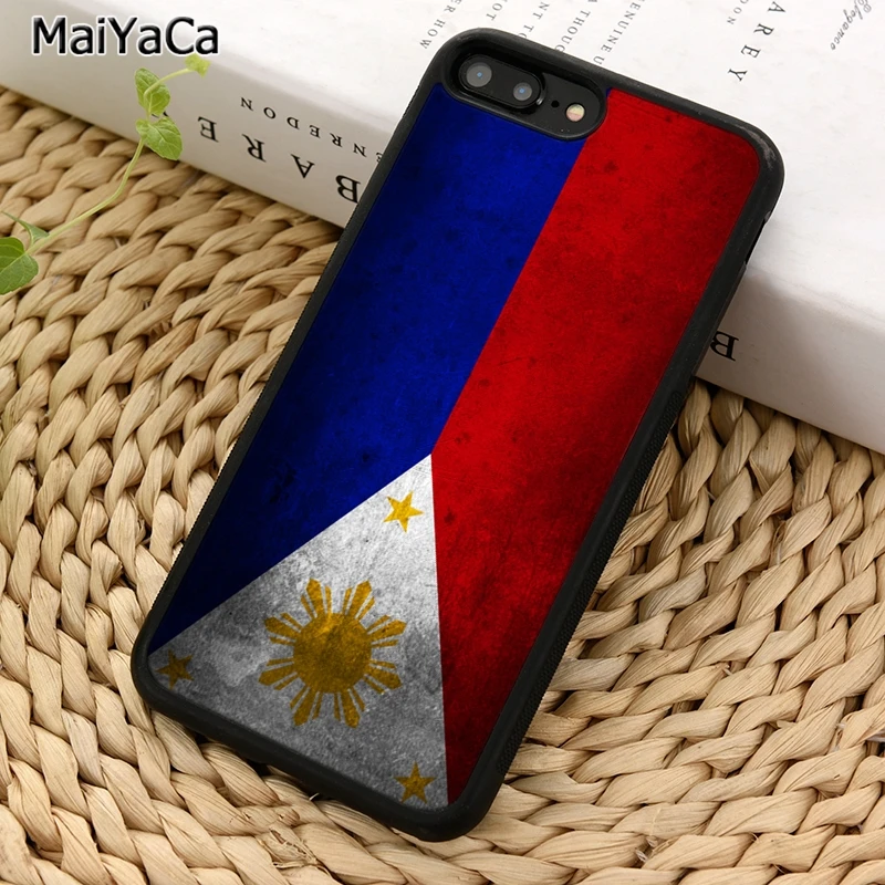 MaiYaCa Philippines Flag Phone Case For iPhone X XR XS 11 12 13 Pro MAX 5 6 6S 7 8 Plus Samsung Galaxy S7edge S8 S9 S10 | Мобильные