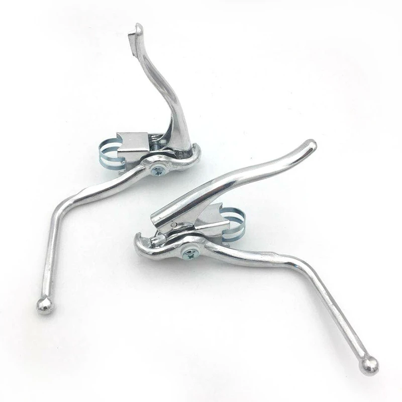 ELOS-1Pair велосипедная Тормозная ручка Mtb дорожный велосипед велосипедные алюминиевые тормозные рычаги Аксессуары для велосипеда 2,2 см диаметр руля