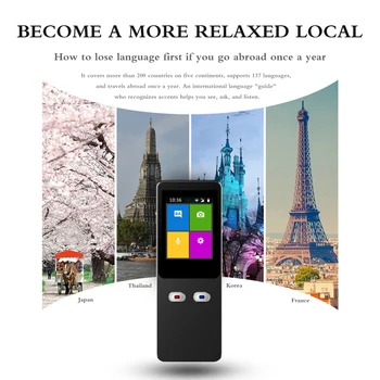 

Offline Voice-Translator Smart Portable 137 Language Real-Time Translator Touching Screen Translation Machine For Drophsipping