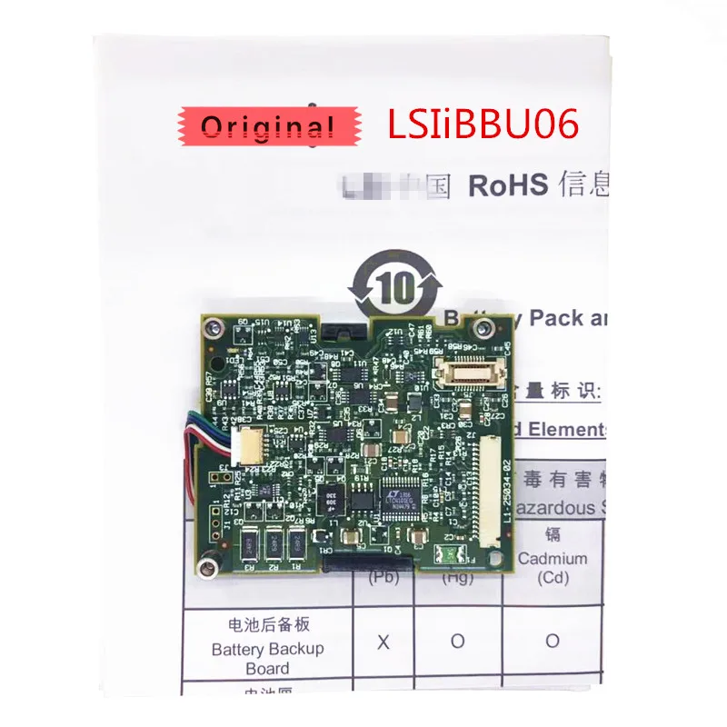 

Avago LSI MegaRAID SAS LSI00160 LSIiBBU06 IBBU06 BBU06 Battery Backup Unit For 9261 9260-8I Date of manufacture 2015