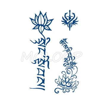 

Juice Tattoo Sticker Snake Sword Lotus Letter Waterproof Temporary Makeup Fake Tattoos for Woman Men Lasting To 5 -15 Days